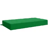 vidaXL Zitkussen SOEST 100% Polyester Groen 120 x 80 x 15 cm