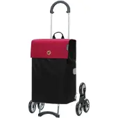 Andersen Shopper Trolley ' Hera ' rood / zwart