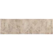 vidaXL Keuken Tapijt Beige beton 150 x 45 cm 100% Polyamide Wasbaar