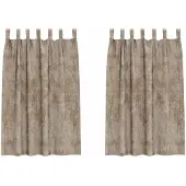 vidaXL Velvet Gordijnen 2 st champagne 175 x 140 cm Fluweel