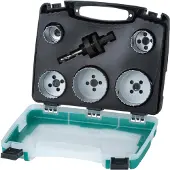 Wolfcraft Déstock - - Coffret trépans plomberie - 5422000