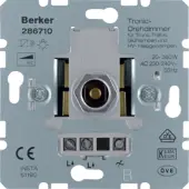 Berker 286710 dimmer Dimmer & schakelaar Monteerbaar Metallic