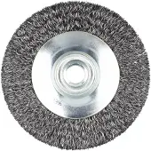 Wolfcraft 2705000 M14 100 Mm Ronde Golvende Draadborstel