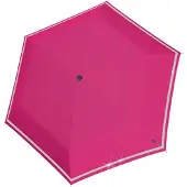 Knirps Paraplu 'Rookie' grijs / pitaja roze