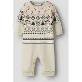 Name it Biologisch Katoen Kerst Jumpsuit 62 EU