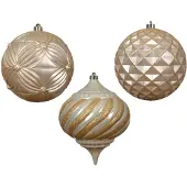Kaemingk Figuur kunststof d20 cm parel a3 kerst Decoris