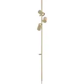 QAZQA Moderne wandlamp beige 3-lichts - Jeana Luxe