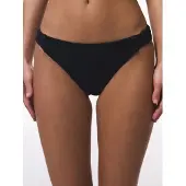 Pentik Lage Taille Effen Jersey Bikini Slip