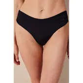 Pentik Hoge Taille Gerimpelde Bikini Onderstukken