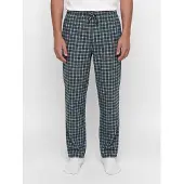 Jack & Jones Pyjamabroek 'JACRIMON' nachtblauw / riet / wit