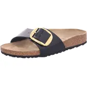 Birkenstock Muiltjes 'Madrid' zwart