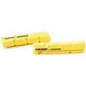 Sram x2 remblok cartridges voor gele carbon velgen