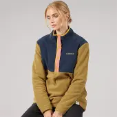 Lagooners Dames petal fleece - Tobacco