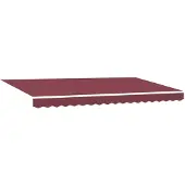 vidaXL Markies met antraciet kleur, 5 x 3,5 meter, metalen constructie