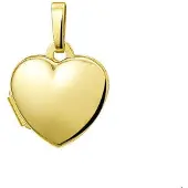 The Jewelry Collection medaillon hart 14K geelgoud 4015746