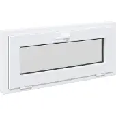 vidaXL Kleur binnenkant kelderraam Wit RISOR 95 x 45 cm