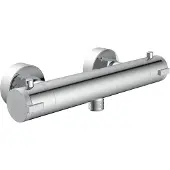 Schutte LONDON Thermostatische Douchekraan - Hartafstand 120 mm - Chroom