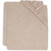 Jollein Aankleedkussenhoes Badstof 75x85cm Wild rose (2pack)