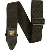 Ernie Ball 5341 Jacquard Gitaarband Black Checkers