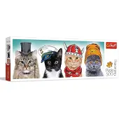 Trefl Puzzle panoramique - L'équipage Fluffy, 500 pièces