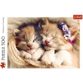 Trefl Legpuzzels van 500 stukjes Slapende kittens Dieren