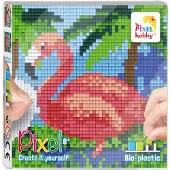 Pixelhobby set - flamingo's