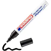 Edding 750 lakmarker - glans - 2 tot 4 mm - zwart