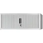C+P Omnispace rolluikkast, afsluitbaar, B 1000 x D 420 x H 450 mm, staal/kunststof, lichtgrijs