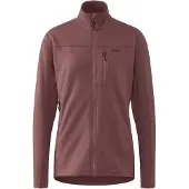 Haglöfs - Women's Rosson Mid Jacket - Fleecevest XL, bruin