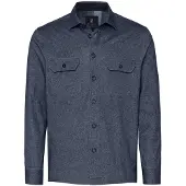 Desoto Overshirt Twill Donkerblauw (navy) - Maat L - Heren