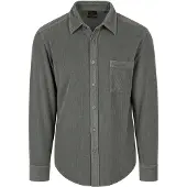 BOSS Regular-fit overhemd van katoenen corduroy