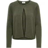 JDY Gebreid vest 'JDYRue' olijfgroen