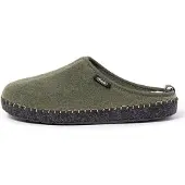 Nuvola. Huisschoenen 'Zueco New Rim' groen