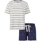 Louise Korte pyjama offwhite