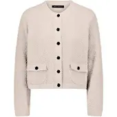 Betty Barclay Gebreid vest beige