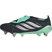 Adidas Voetbalschoen 'Predator Elite SG' grijs / lichtgroen / zwart