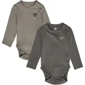 Hummel Rompertje/body antraciet / donkergrijs