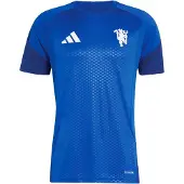 Adidas Manchester United Europees Trainingsshirt 2026-2027 Donkerblauw Wit