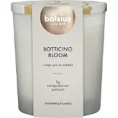 Bolsius geurkaars Botticino Bloom wit - 75 uur - 10 x 10 x 11,2 cm
