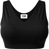 V!BE STUD!OS Sport bh zwart