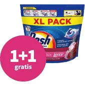 Dash 1+1 gratis: Wasmiddelcapsules 4in1 Pods Jasmin & Rose de Mai 35 stuks