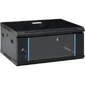 vidaXL Netwerkkast voor aan de muur 4U 19" IP20 600x450x285 mm