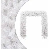vidaXL Kerstboog 240 cm wit