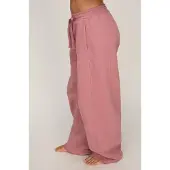 Hunkemoller Barrel Joggingbroek van Sweat Stof Roze Dames | Maat: XS