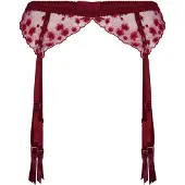 Hunkemoller Jarretels 'Chloe' bordeaux