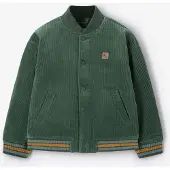Sissy-Boy Donkergroene Corduroy Bomber Jack | Maat: 98-104