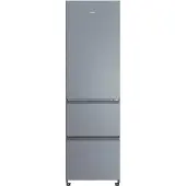 Haier HTR3518ENMX - Koel-vriescombinatie - 303L - Direct Access Lades - Flexible Deur Vakken - Total No Frost - 99% Air Surround - Energieklasse E - 10 Jaar Garantie op onderdelen