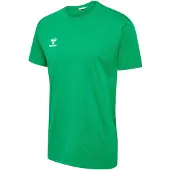 Hummel Functioneel shirt 'GO 2.0' grasgroen / wit