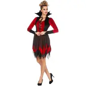 Coppens Vampierjurk velvet | Maat 44 |