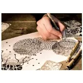 Royal Talens Pigma Micron 01 pen oranje